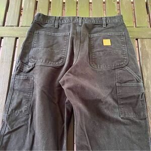 Carhartt B11 Duck Canvas Carpenter Work Pants (34 x 32)